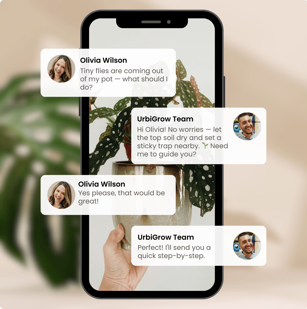 App screen