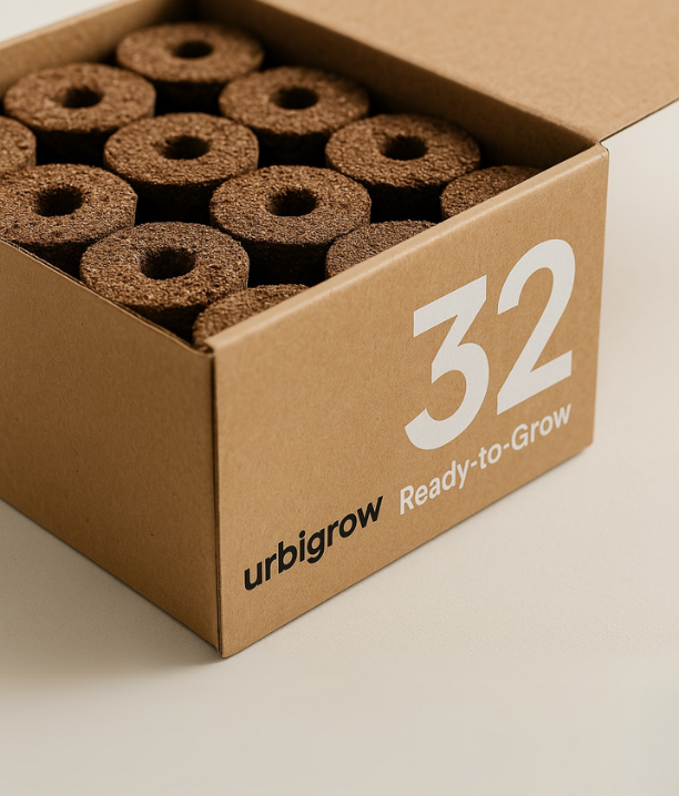32 special growing pods that help your plants grow up to 3x faster than in soil